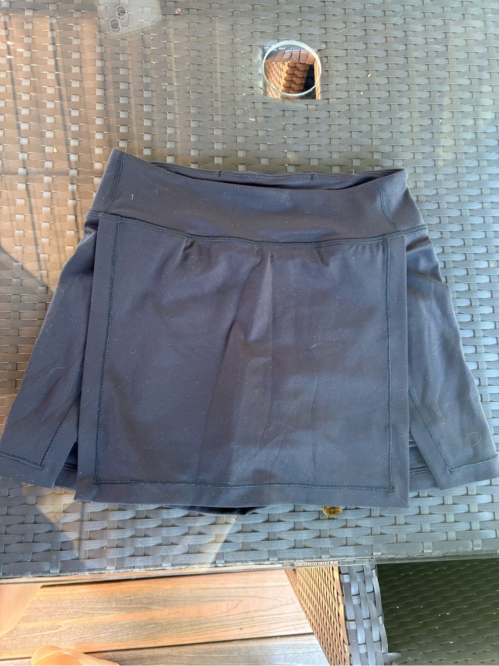 Athleta Black Girls' Active Skort - Size M (Girls 10/12yrs)
